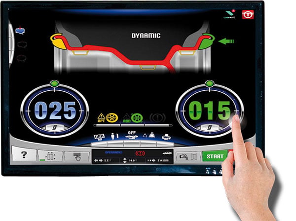 22-ZOLL-TOUCHSCREEN UND INTUITIVE BENUTZEROBERFLÄCHE